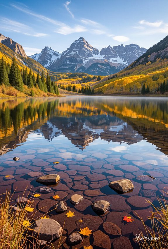 reflections of autumn tranquility