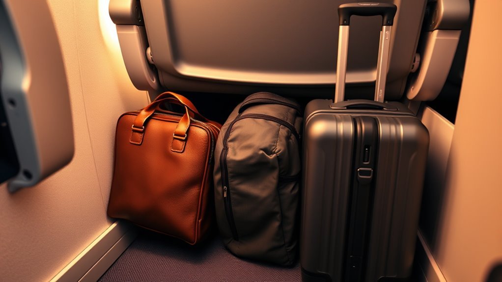 regional under seat size differences