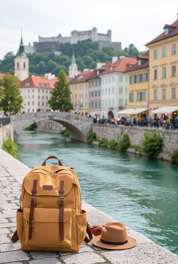 relaxed charm by river
