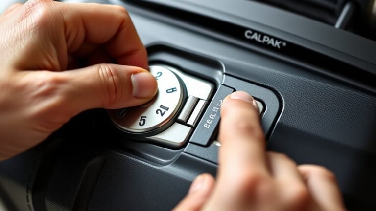 reset calpak lock easily