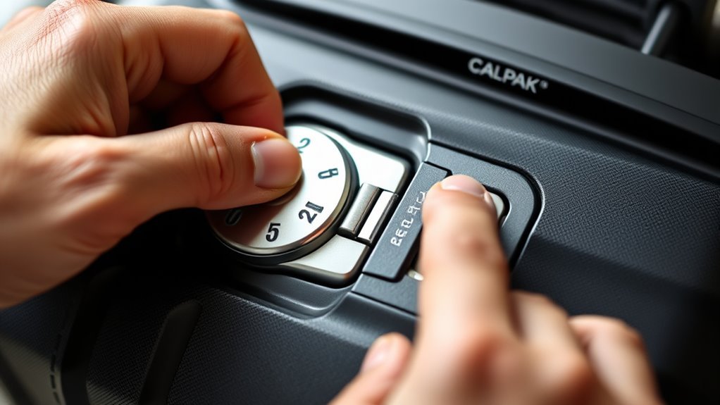 reset calpak lock easily