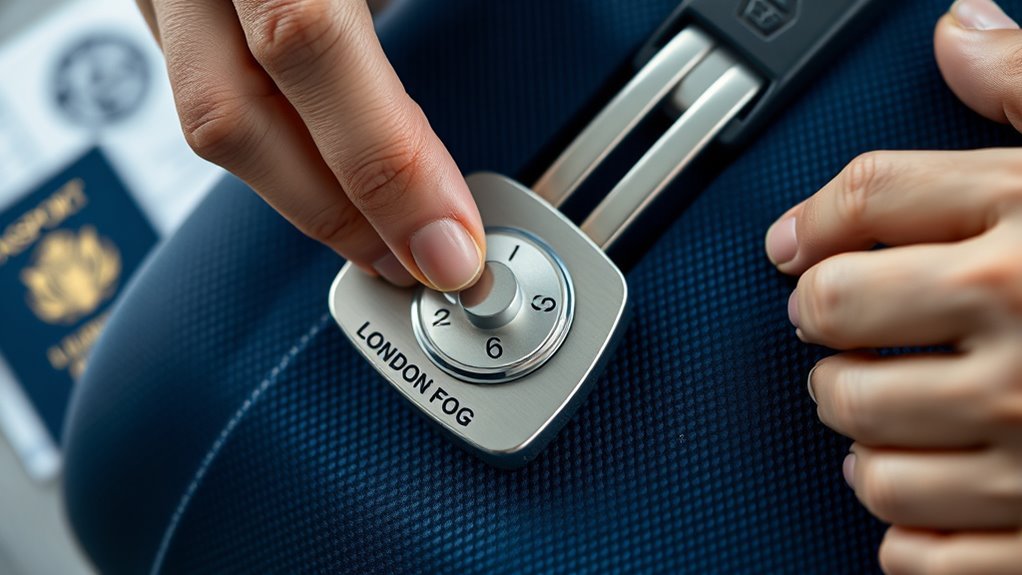 reset lock with reset button