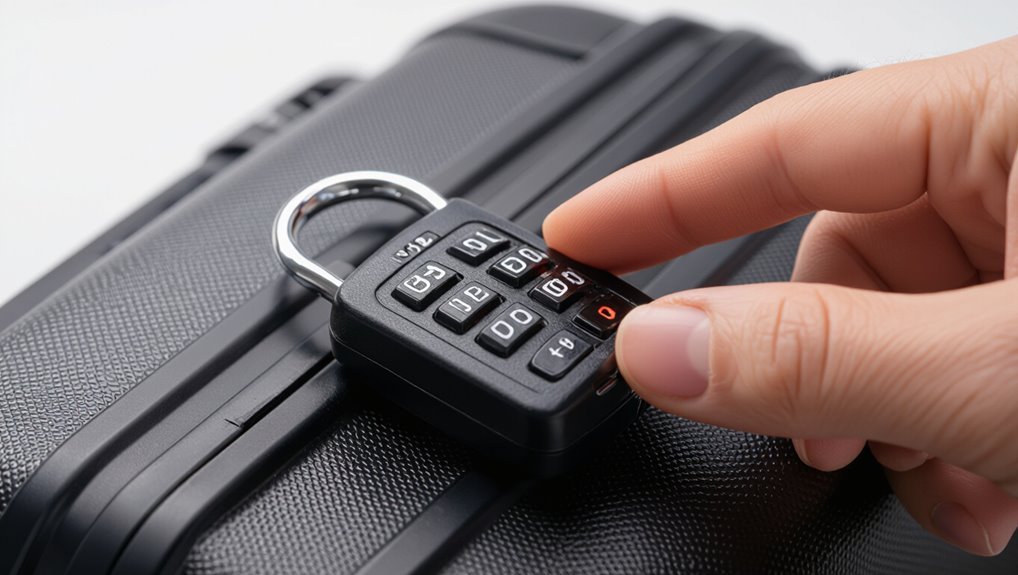 reset tsa007 lock combination