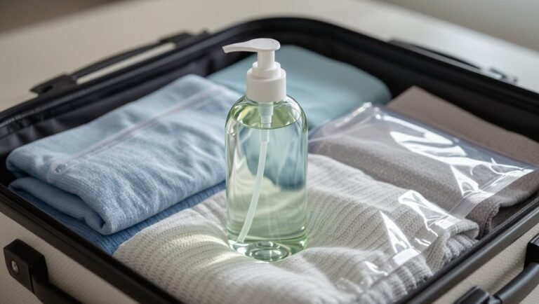 seal shampoo bottles securely