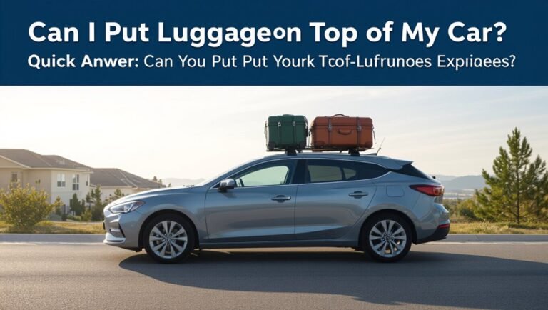 securely load roof luggage