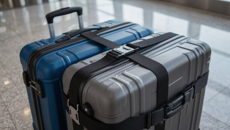 securely strap suitcases together