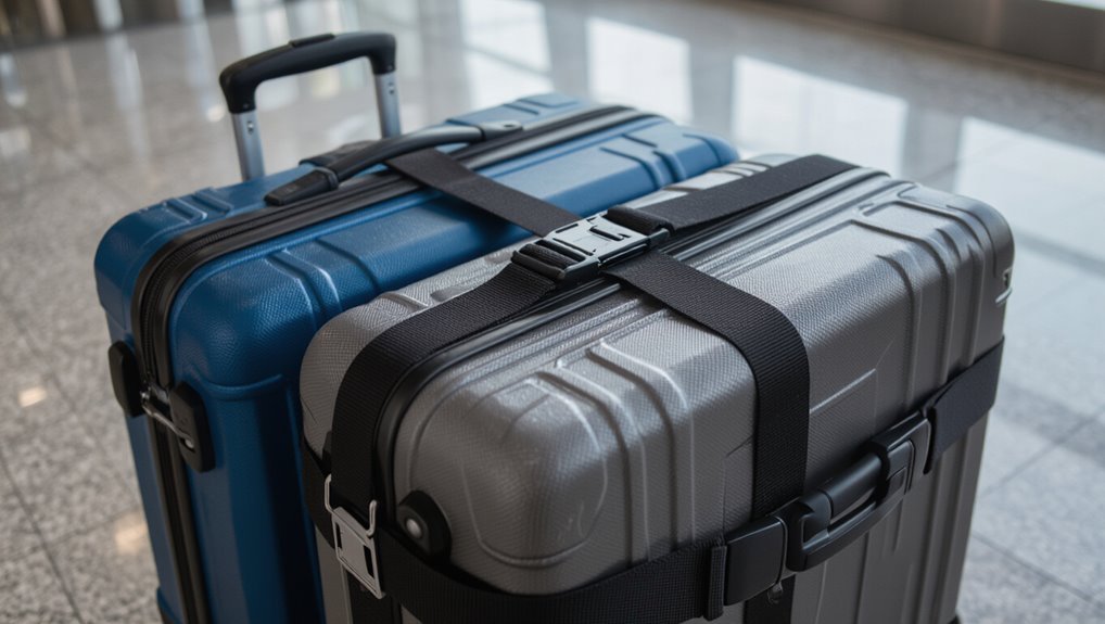 securely strap suitcases together