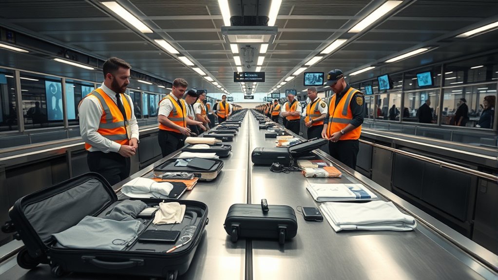 security and airline teams