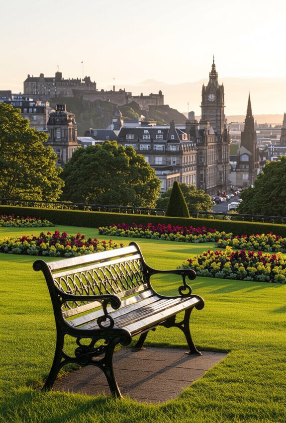 serene gardens with activities