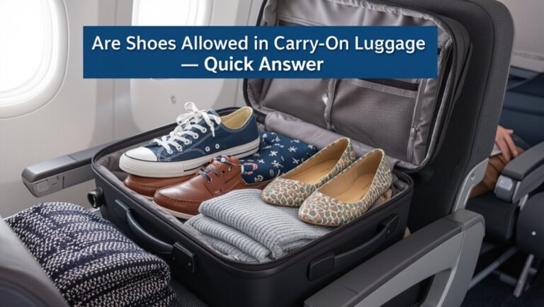 shoes permitted in carry on