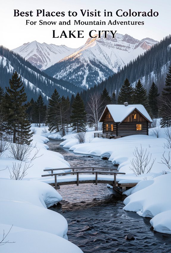 snowy trails quaint charm