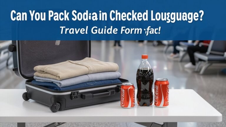 soda packing travel guide