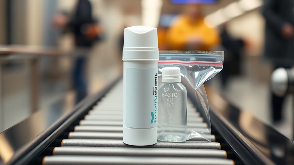 solid deodorant full size allowed