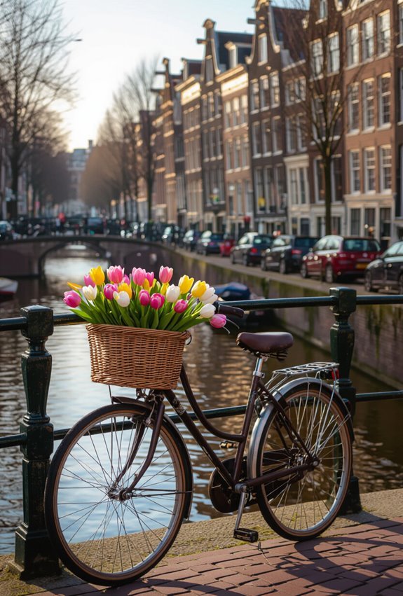 springtime charm in amsterdam