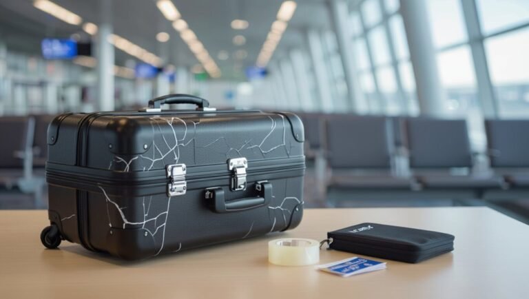 temporary suitcase repair tips