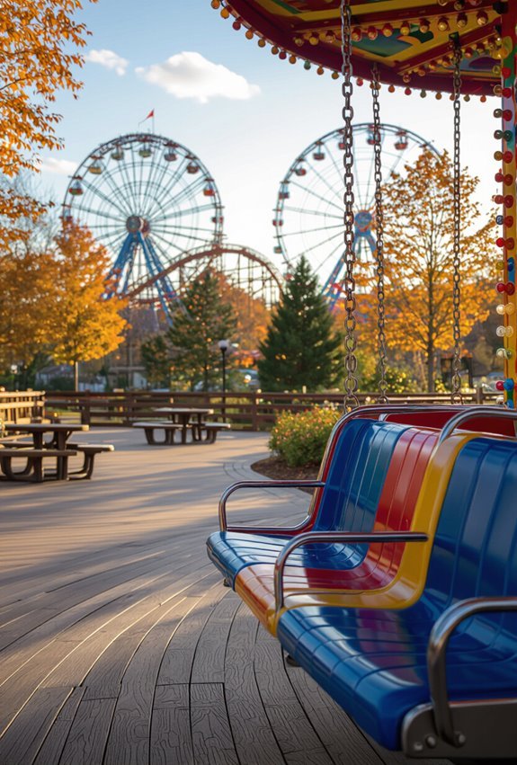 thrilling amusement park experience