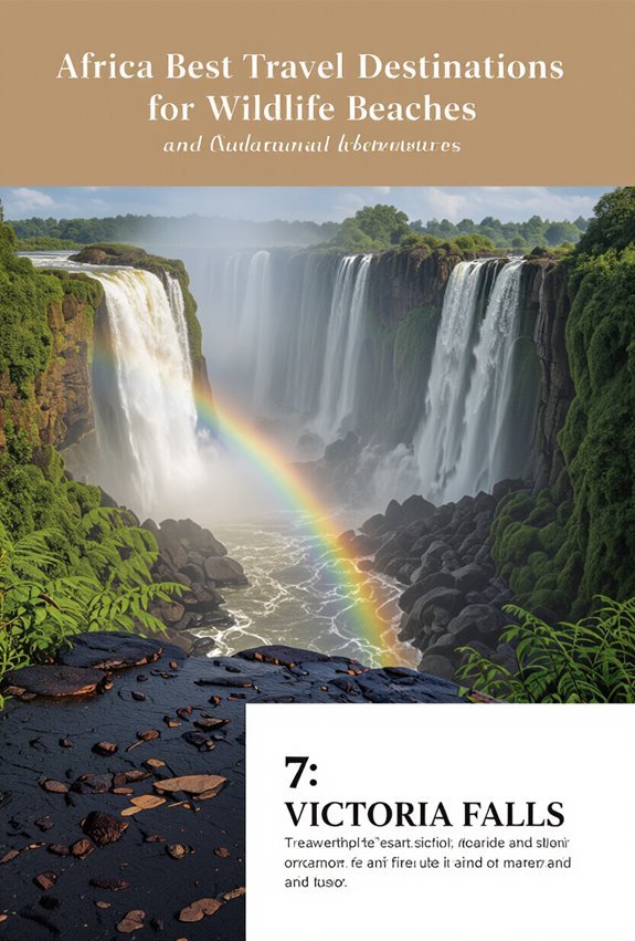 thunderous waterfalls and wildlife