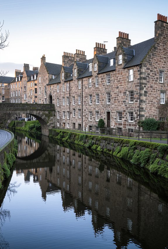 tranquil stroll through history
