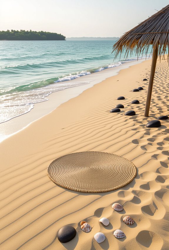 tranquil turtle nesting paradise