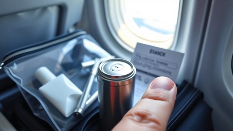 travel shaving cream regulations