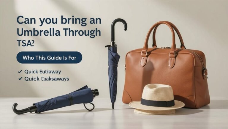 travel tips for umbrellas