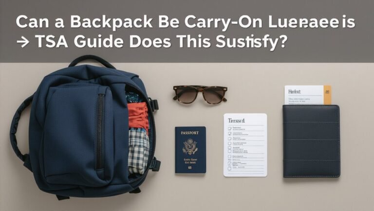 traveling with carry on backpacks