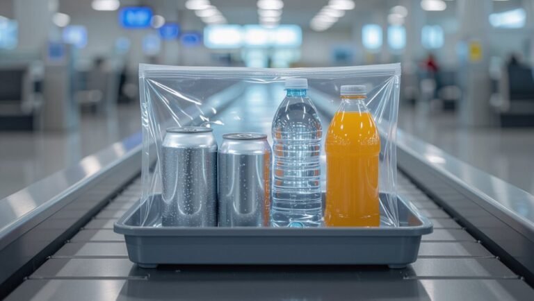 traveling with sealed beverages