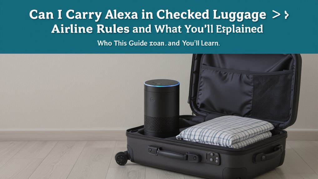 traveling with smart speakers