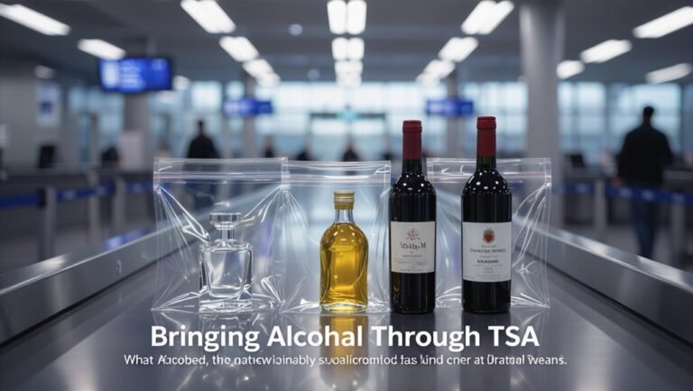 tsa alcohol transport regulations