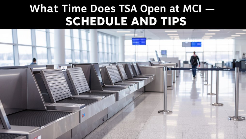 tsa hours at mci