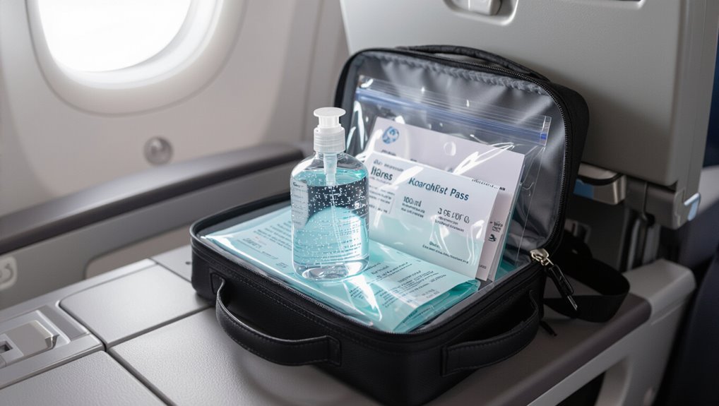 tsa rules for sanitizer