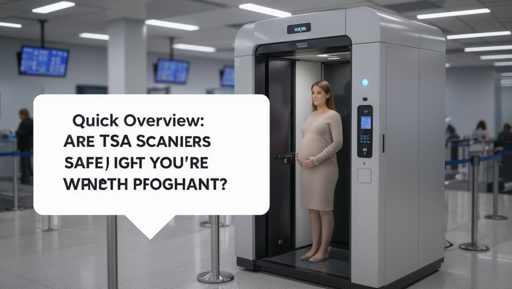 tsa scanners safe pregnancy