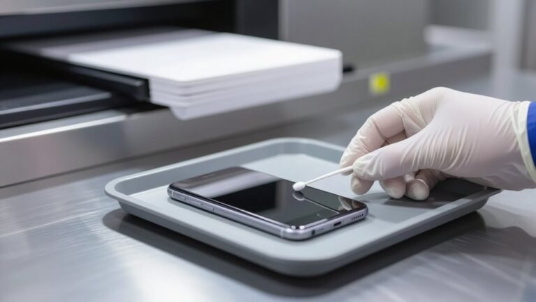 tsa swabs phone for threats