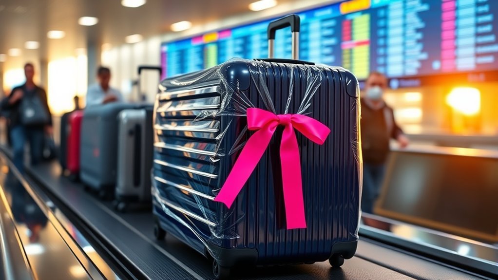 unique visible luggage identification