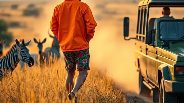 wear muted inconspicuous clothing