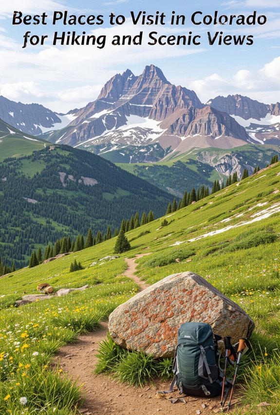 wildflower hikes stunning views