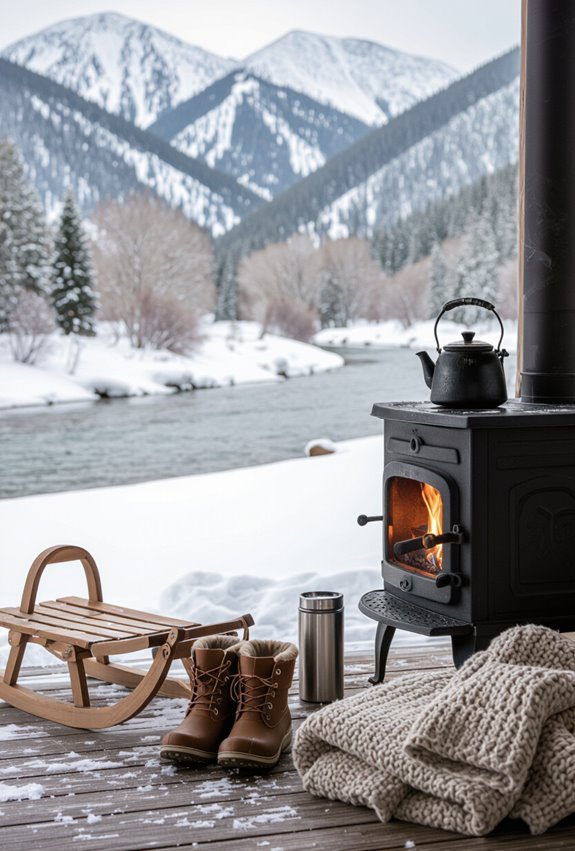 winter trails and charm