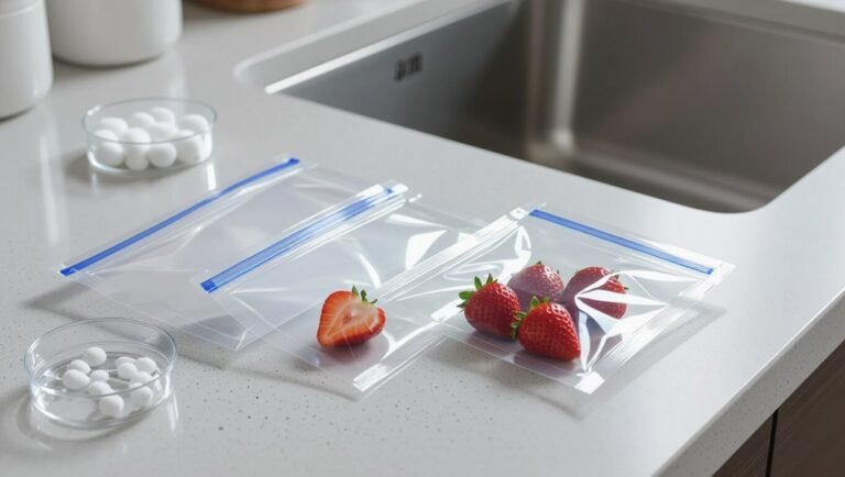 ziploc bags are not sterile